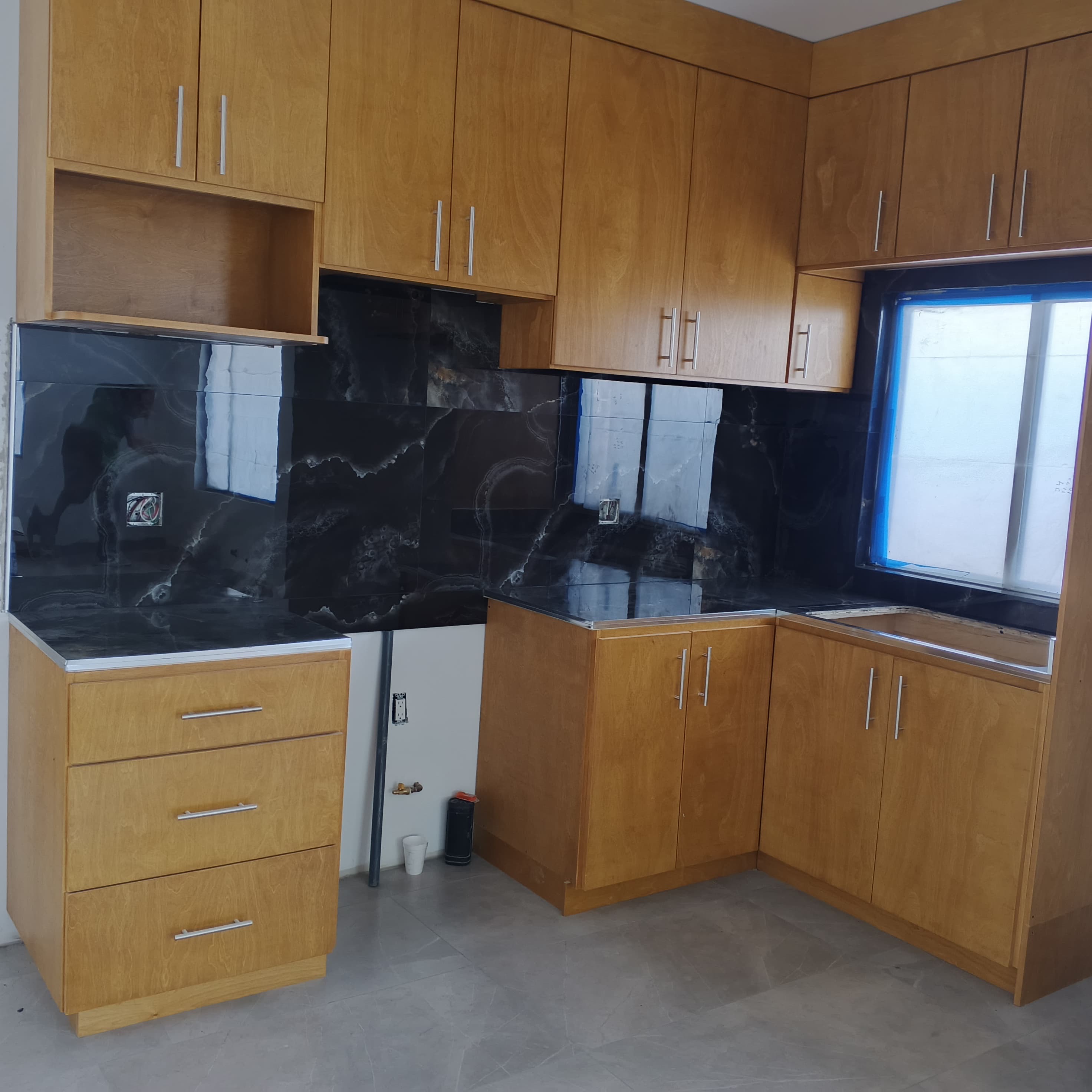 Carpintería y cocina residencial